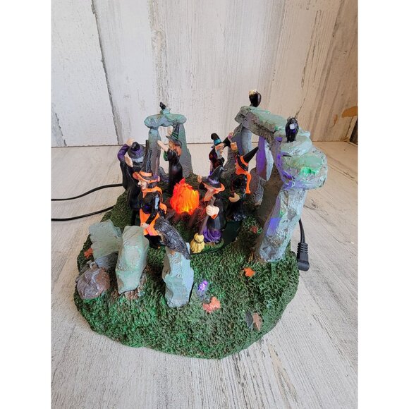 Lemax AS IS Witches Coven spooky town Halloween Village accessory - Picture 9 of 11
